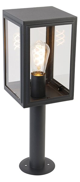 Sloupek venkovní lampy šedý 50 cm IP44 - Sutton