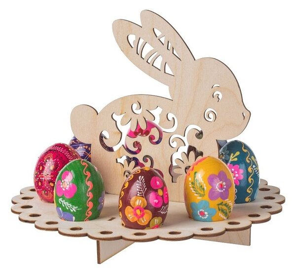 IDARY Stojánek na velikonoční vajíčka - Zajíček