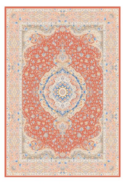 BE Koberec Miras 1200 MADDER RED - červený obdélníkový Rozměr: 150x225 cm