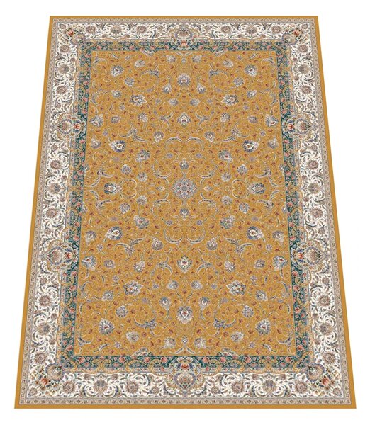 BE Koberec Sultan 1200 Gold - žlutý obdélníkový Rozměr: 150x225 cm