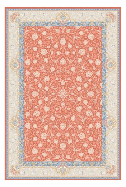 BE Koberec Miras 1202 MADDER RED - červený obdélníkový Rozměr: 150x225 cm