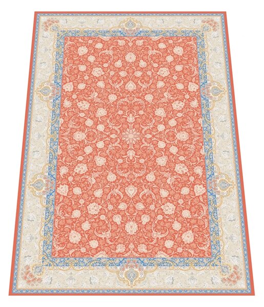 BE Koberec Miras 1202 MADDER RED - červený obdélníkový Rozměr: 150x225 cm