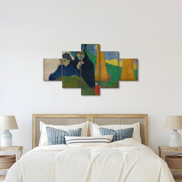 Obraz - Paul Gauguin, Arlésiennes (Mistral), reprodukce (125x70 cm)