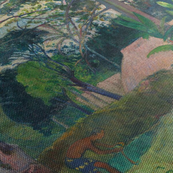 Obraz - Paul Gauguin, Te raau rahi (The Big Tree), reprodukce (125x70 cm)