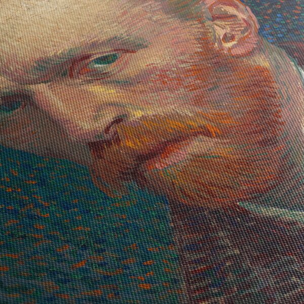 Obraz - Vincent van Gogh, Self-Portrait, reprodukce (125x70 cm)