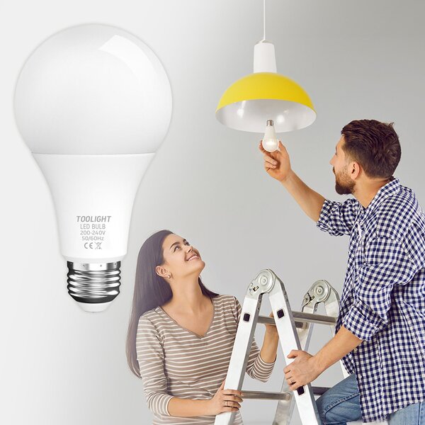 Toolight LED žárovka studená LED RSL020 E27 5W Neutral