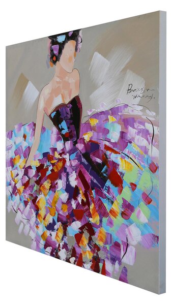 OLEJOMALBA, lidé, 100/100 cm Monee - Olejomalby