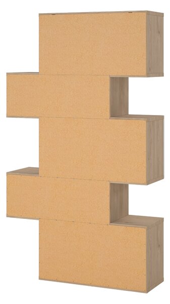 Policová knihovna Maze 71738 jackson/černý mat - Tvilum