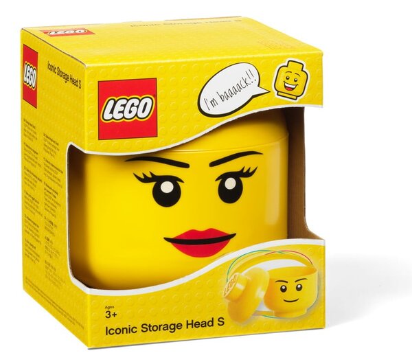 Úložný panáček LEGO® Girl, ⌀ 16,3 cm