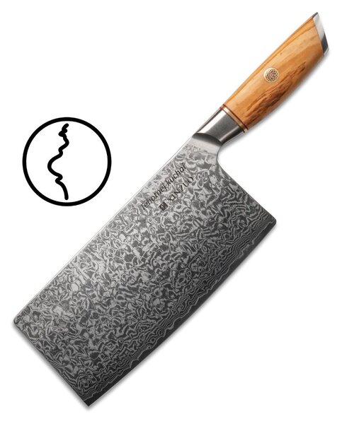 Univerzální čínský nůž TAO XinZuo Lan B37 7.5" Těhotnej kuchař