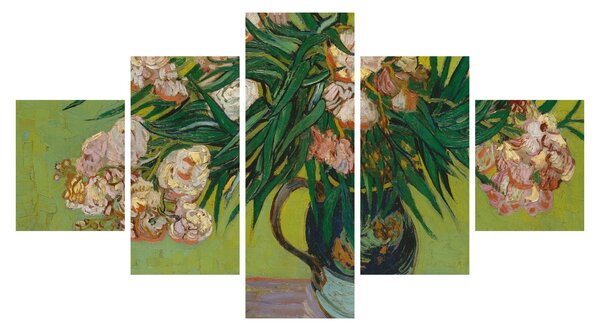 Obraz - Vincent van Gogh, Oleanders, reprodukce (125x70 cm)
