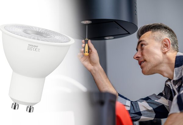 Toolight LED žárovka studená LED RSL042 GU10 5W Cold