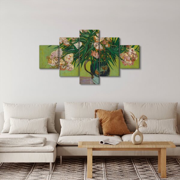 Obraz - Vincent van Gogh, Oleanders, reprodukce (125x70 cm)