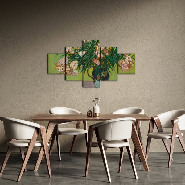 Obraz - Vincent van Gogh, Oleanders, reprodukce (125x70 cm)