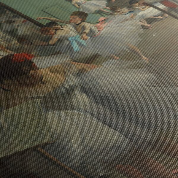 Obraz - Edgar Degas, The Dance Class, reprodukce (125x70 cm)