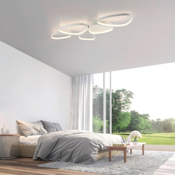 STROPNÍ LED SVÍTIDLO, 116,5/56,5/6,5 cm - Stropní svítidla