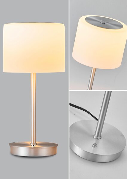 STOLNÍ LED LAMPA, tlačítkový spínač, 15.6/34 cm - Stolní lampy
