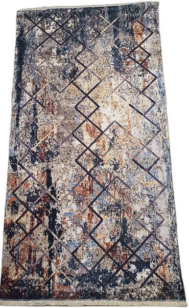 HU Vícebarevný moderní koberec Banco 1038-MULTI Rozměr: 60x110 cm