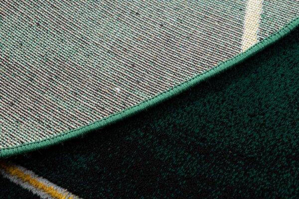 Koberec EMERALD exkluzivní 1022 kruh - glamour, marmur, geometrický zelený/zlatý