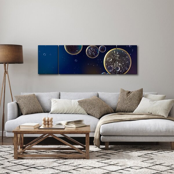 Obraz bublin (170x50 cm)