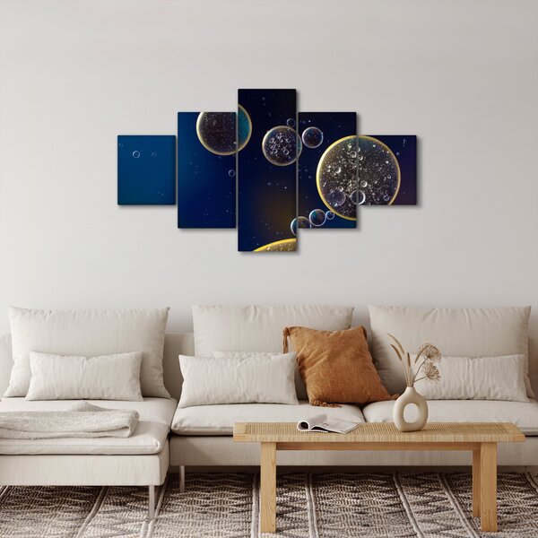 Obraz bublin (125x70 cm)