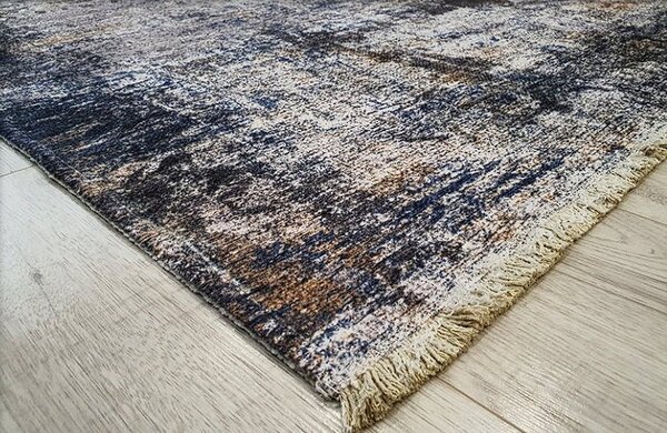 HU Vícebarevný moderní koberec Banco 678 Rozměr: 60x110 cm