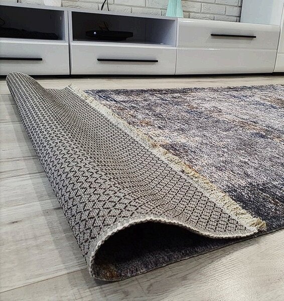 HU Vícebarevný moderní koberec Banco 678 Rozměr: 60x110 cm