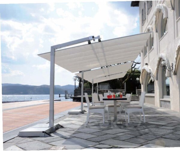 FIM Samonosná markýza FIM Flexy 250x249 cm, materiál akryl nebo síťovina, barva dle vzorníku