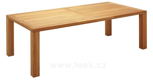 Gloster Teakový jídelní stůl Square, Gloster, obdélníkový 237x115x73 cm