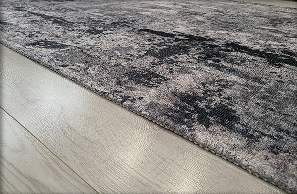 HU Šedohnědý moderní koberec Banco 1088-GREY Rozměr: 60x110 cm