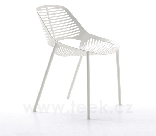 Fast Hliníková jídelní židle Niwa, Fast, 51x51x78 cm, hliník barva metallic grey