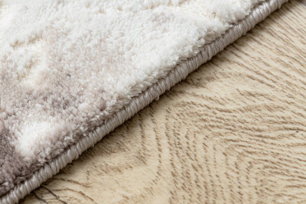 Dywany Łuszczów, AKCE: 120x170 cm Kusový koberec Core 1818 Geometric ivory/white, béžová, chodba / předsíň