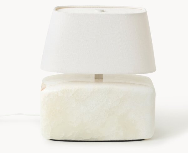 Stolní lampa's podstavou z jadeitu Maleo