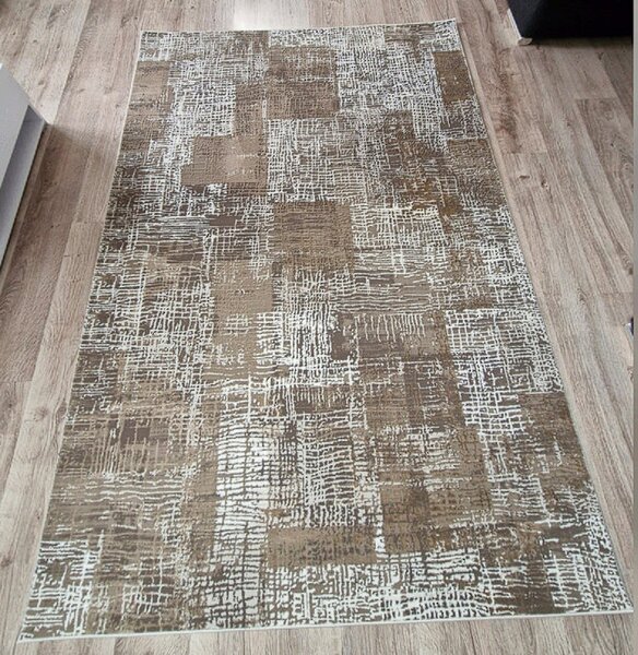 HU Béžový koberec Luxess 10133-Beige Rozměr: 60x110 cm