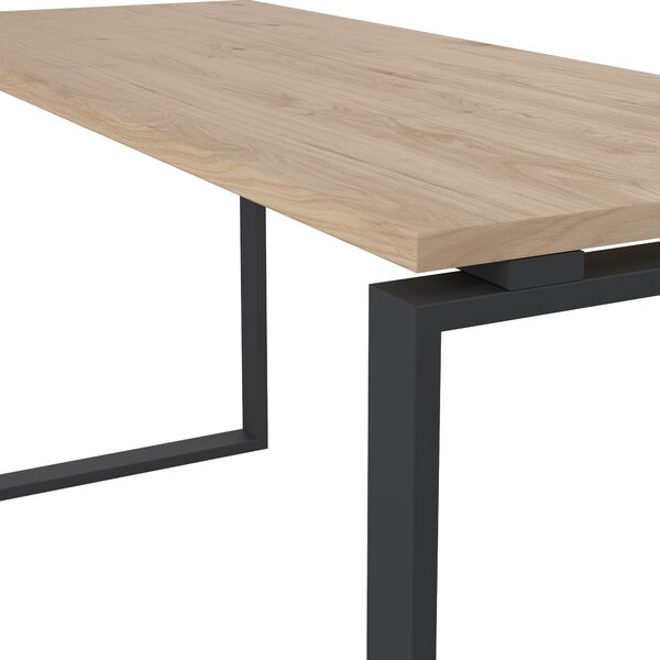 Kancelářský stůl Sign 65600/01 jackson hickory/šedý mat 150cm - Tvilum