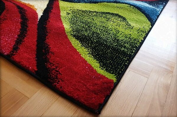 HU Vícebarevný moderní koberec Magic ARA Rozměr: 60x100 cm