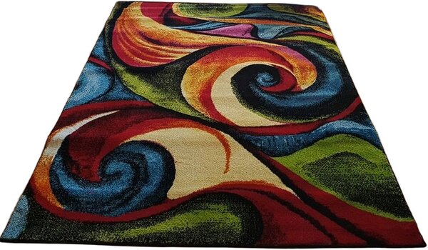 HU Vícebarevný moderní koberec Magic ARA Rozměr: 60x100 cm