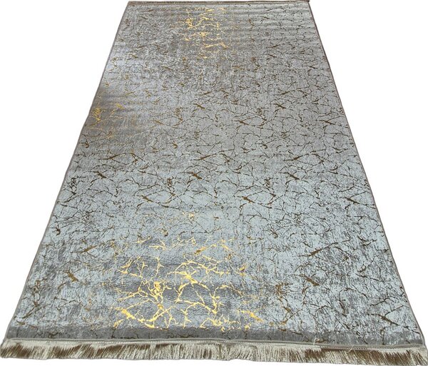 HU Moderní koberec v béžovo-zlatých odstínech Parys Creme-Gold Rozměr: 50x80 cm