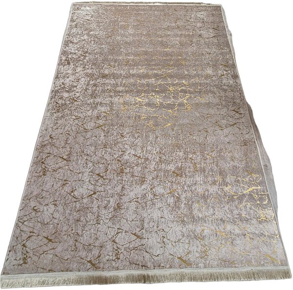 HU Moderní koberec v béžovo-zlatých odstínech Parys Bežové zlato Rozměr: 50x80 cm