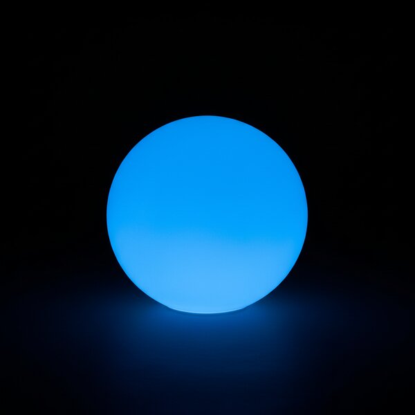 Svítící LED koule 30 cm – 6 RGB + 3 bílé