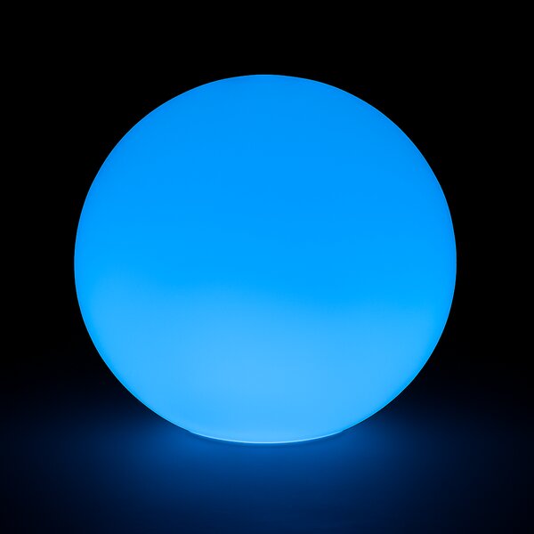 Svítící LED koule 50 cm – 18 RGB + 12 bílé