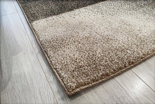 HU Moderní koberec Rio 509-Cream-Brown v béžovo-hnědé barvě Rozměr: 60x100 cm