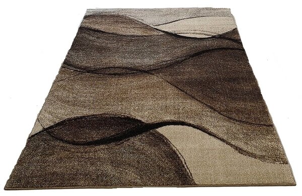 HU Moderní koberec Rio 443-Cream-Beij v béžovo-hnědé barvě Rozměr: 60x100 cm