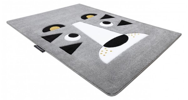 Dywany Łuszczów, Dětský kusový koberec Petit Lion grey, 120x170, šedá, dětský pokoj