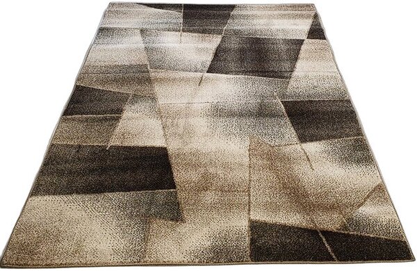 HU Moderní koberec Rio 509-Cream-Brown v béžovo-hnědé barvě Rozměr: 60x100 cm