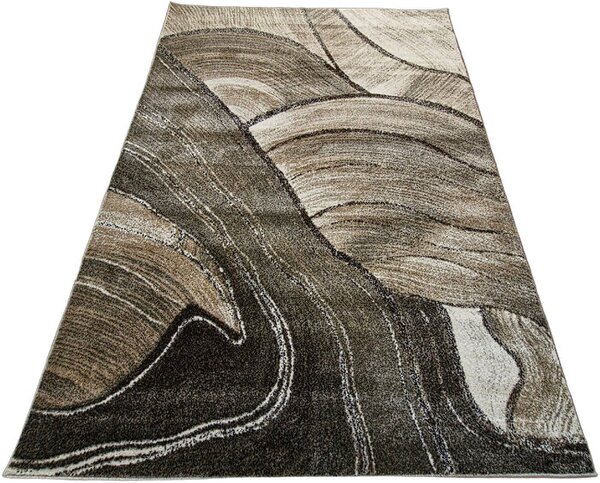 HU Béžovo-hnědý abstraktní koberec Rio 936-Beige-Fume Rozměr: 60x100 cm