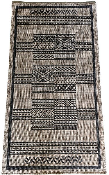 HU Hnědý sisalový koberec Sizal Indian – bronzový Rozměr: 40x60 cm