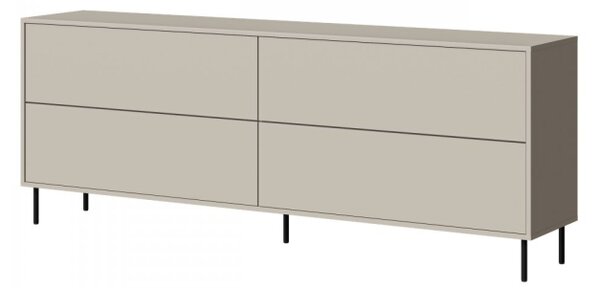 Skříňka Sarimzo 200 4D, Barva: kašmír 5903211509490