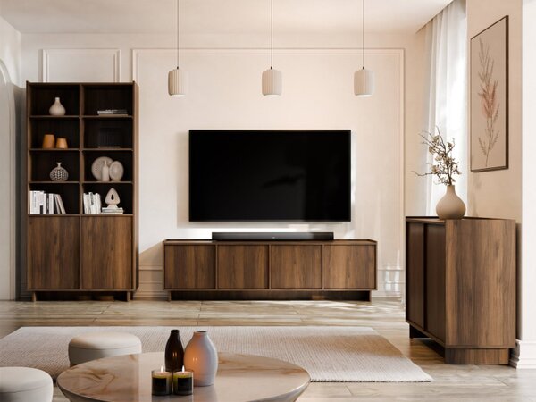 Sestava nábytku do obývacího pokoje Etinl I, Barva: ořech warmia 5903211521461