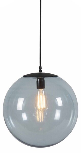 Art Deco závěsná lampa šedá 35 cm - Pallon